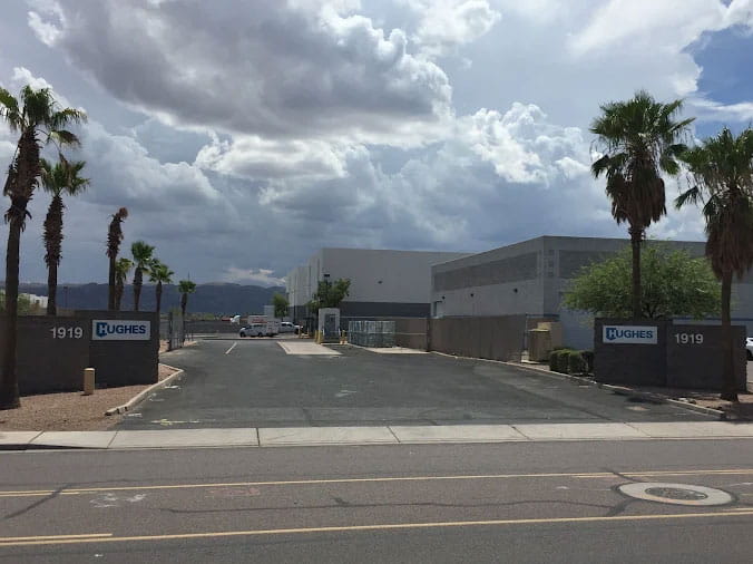 Hughes Supply Phoenix exterior on a cloudy day